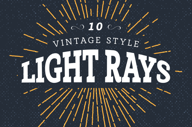 10 Free Vintage Style Illustrated Light 