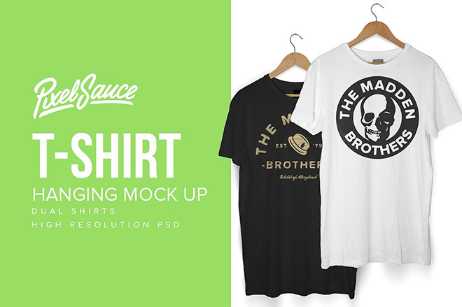 15 Free Psd Templates To Mockup Your T Shirt Designs