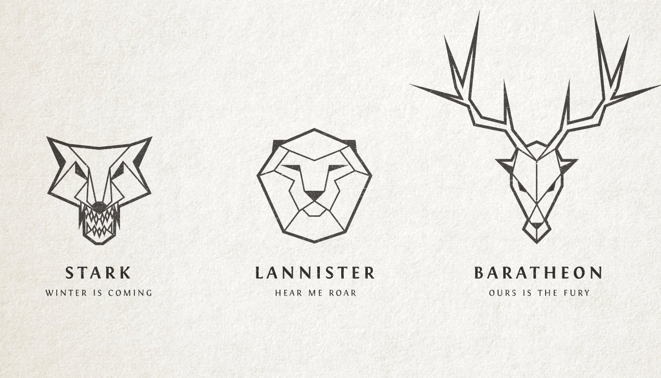 How To Draw 'Game Of Thrones' Line Art Logos – Feel Desain