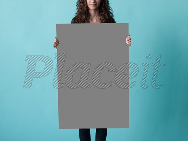 Poster Mockup of Pretty Woman by Placeit