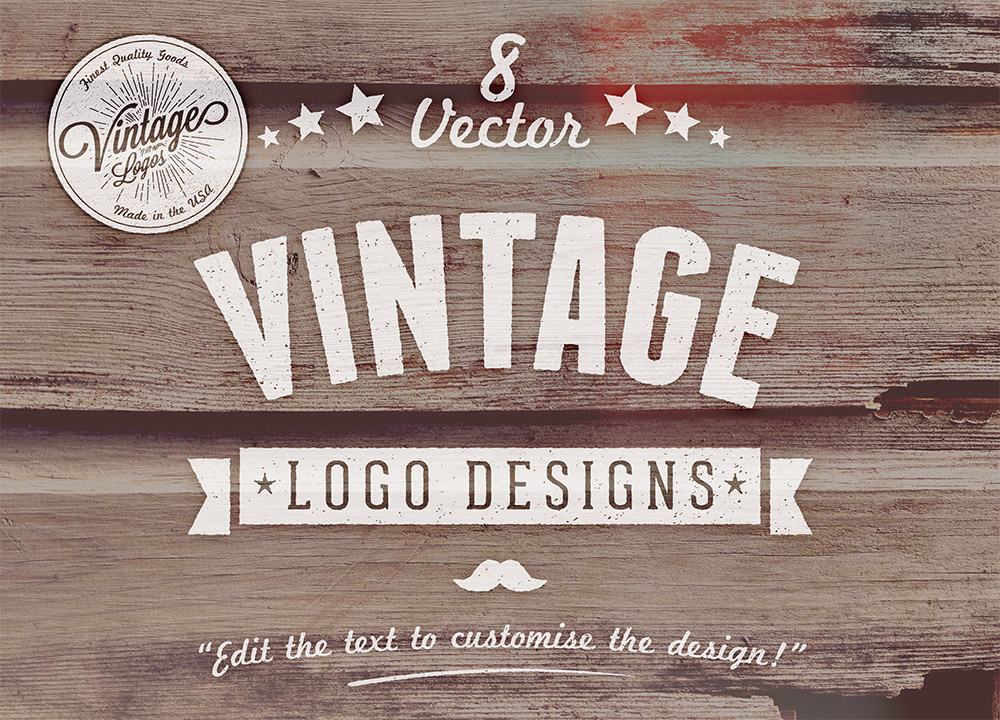 maker logo vintage Customizable Vintage Vector Logo Free Style Designs 8