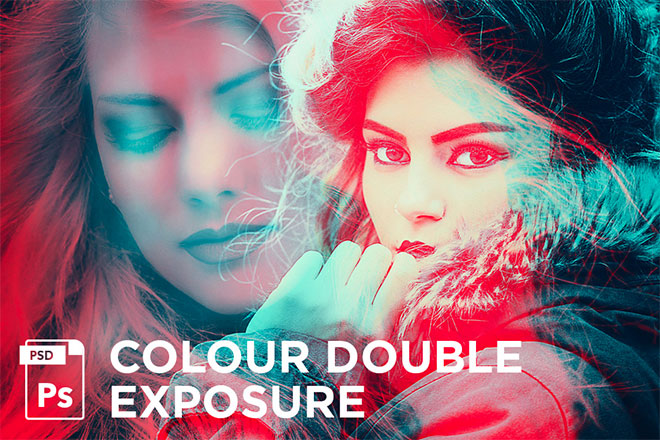 Colour Double Exposure Photoshop FX