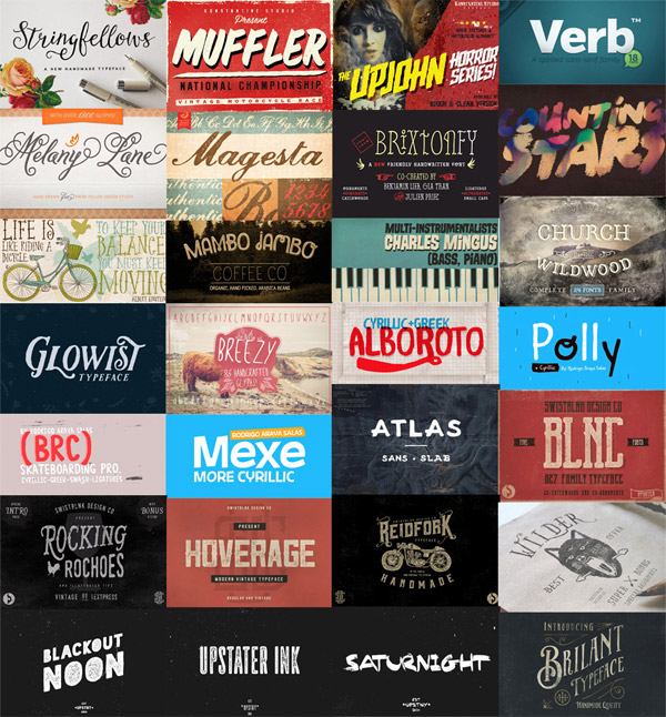 Creative Fonts bundle