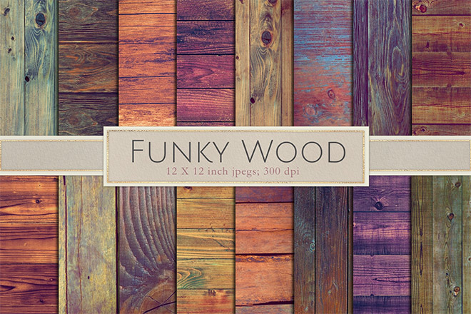 Funky Wood Textures