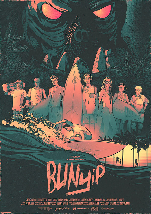 Bunyip Poster by Cade Embery