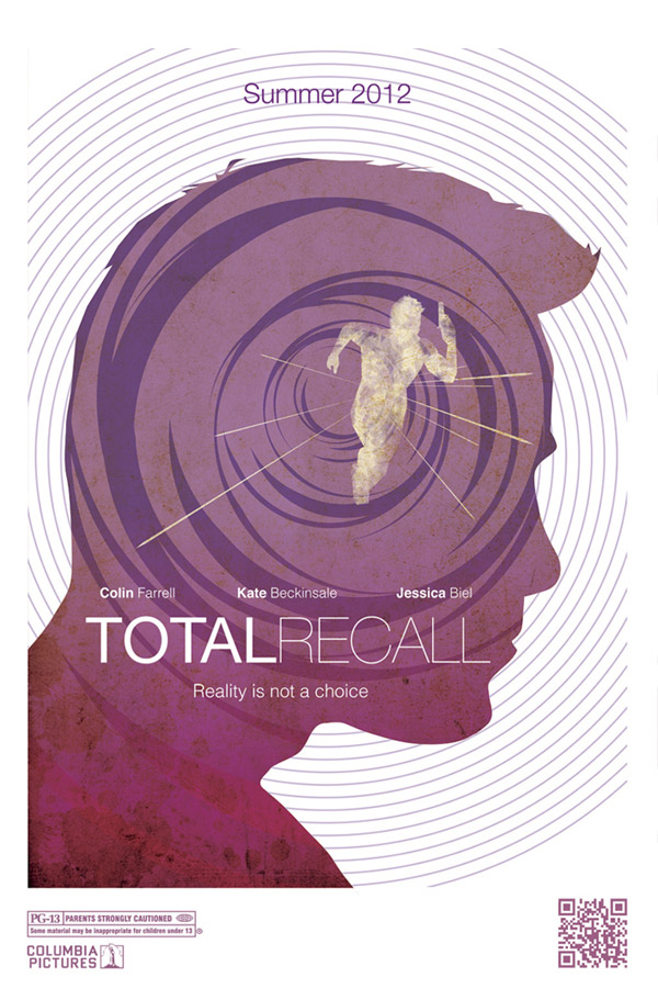 Total Recall Movie Poster by Zenithuk