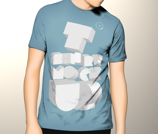 Pixeden Tshirt Mockup Template PSD