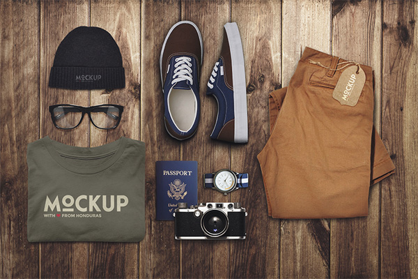 Travel Mockup by EAMEJIA