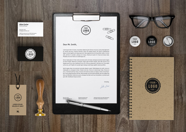 Branding /Identity MockUp by GraphicBurger