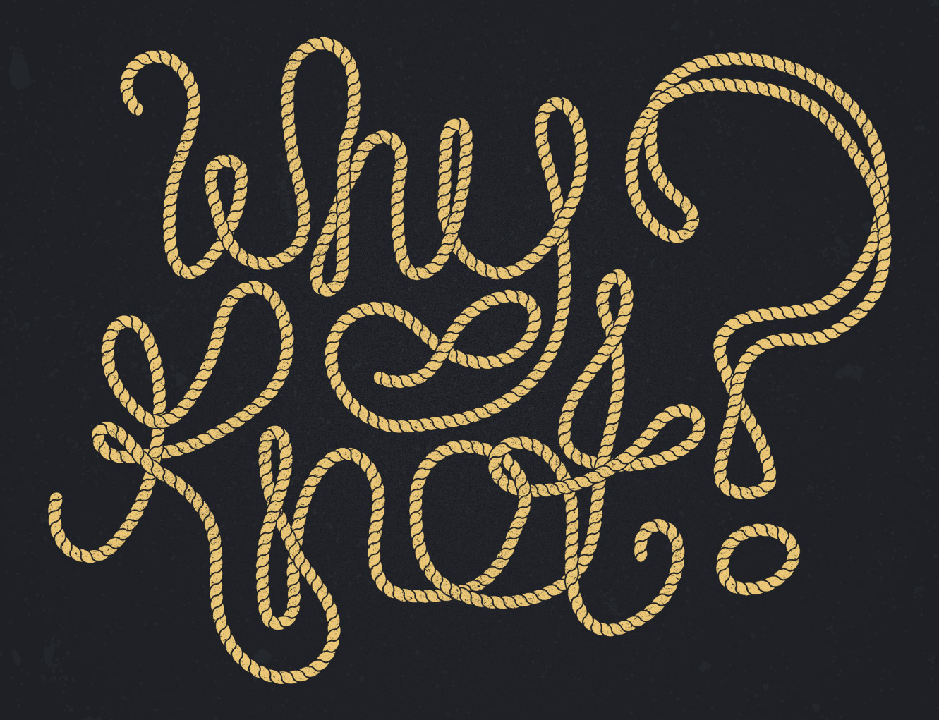 How To Create Ropes Knots With Illustrator Brushes