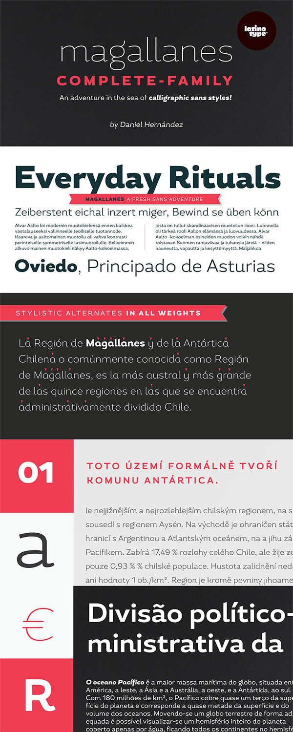 Magallanes Font Preview