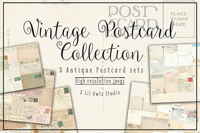 Vintage Postcards Collection