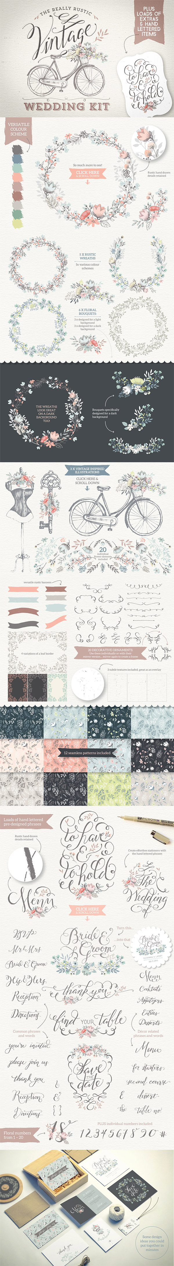 The Really Rustic Wedding Kit preview