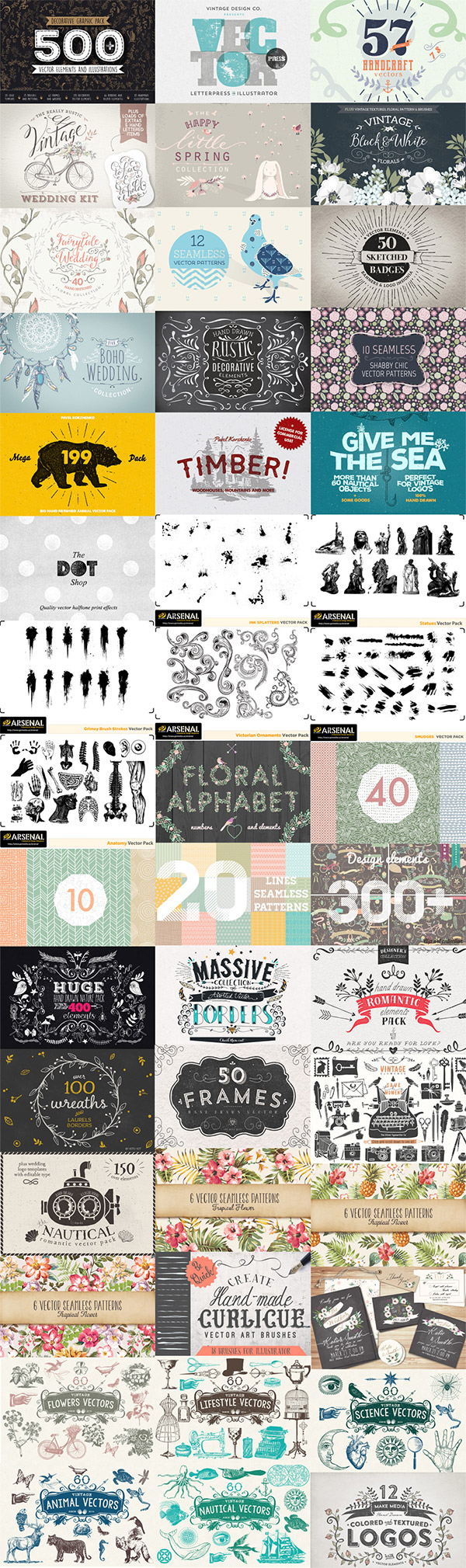 The Comprehensive, Creative Vectors Bundle