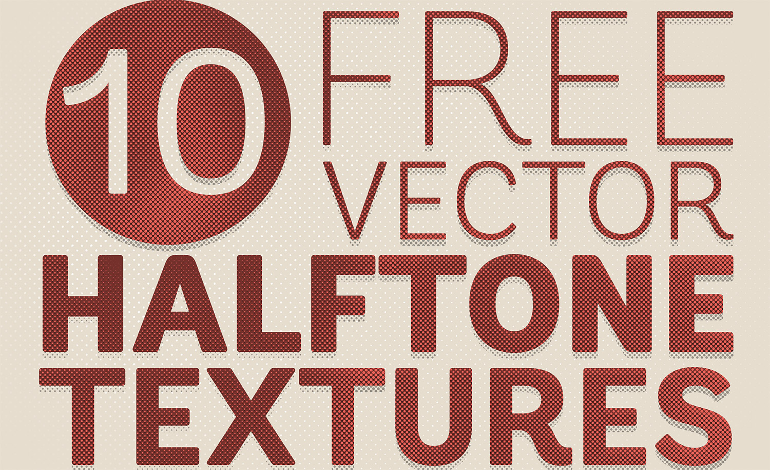 Premium Vector  Black and red dotted halftone gradient background