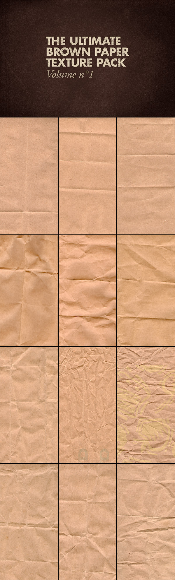 The Ultimate Brown Paper Texture Pack Volume 1