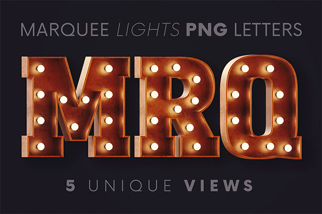 Marquee Lights - 3D Lettering