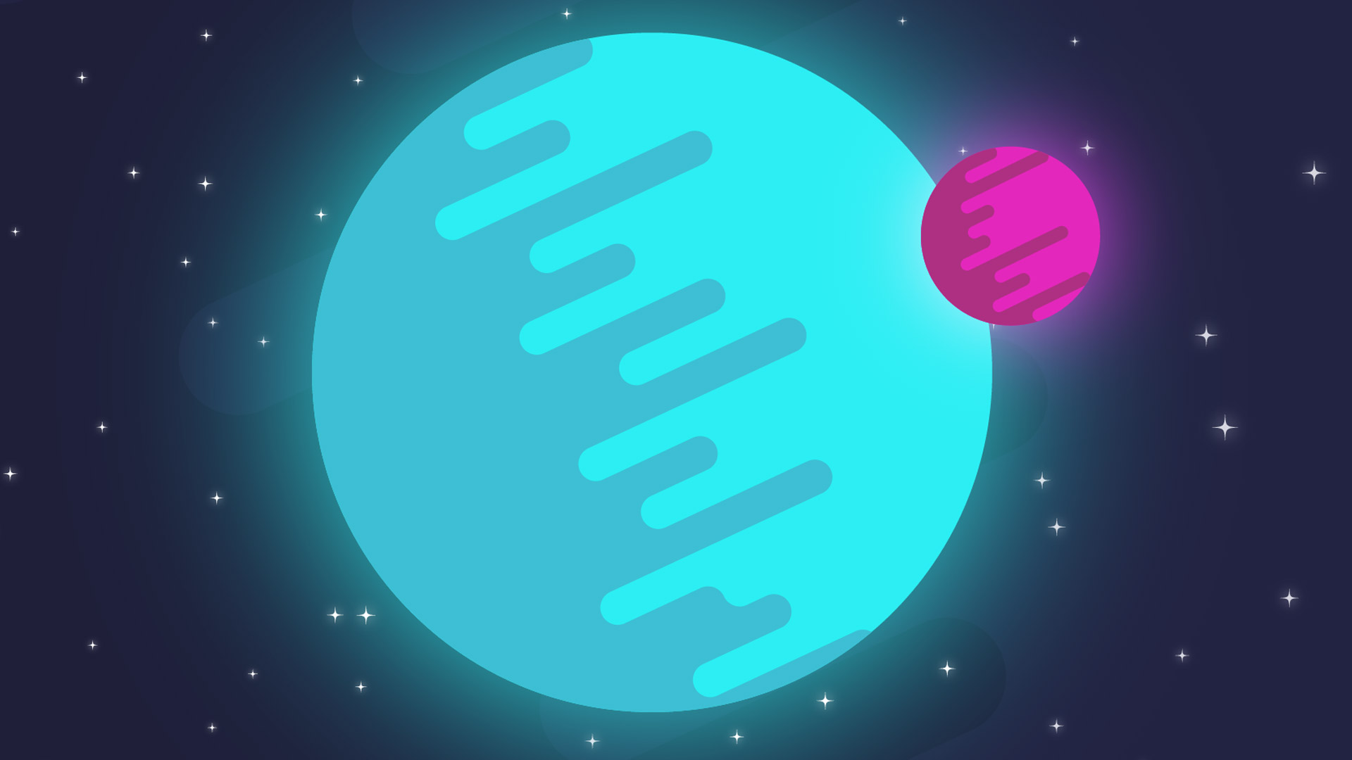 How To Create A Flat Style Vector Planet In Illustrator