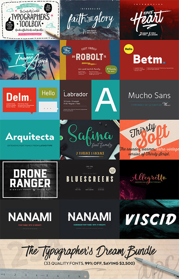 The Typographer's Bundle