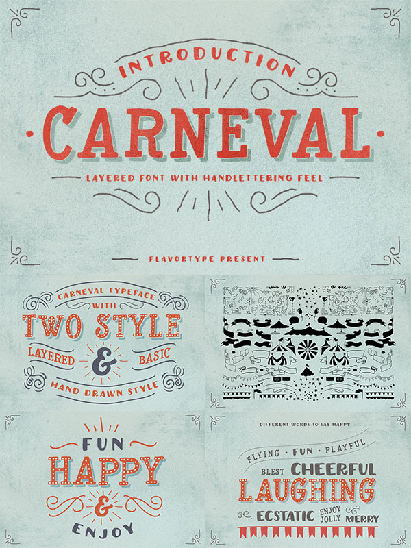 Carneval Font & Extra