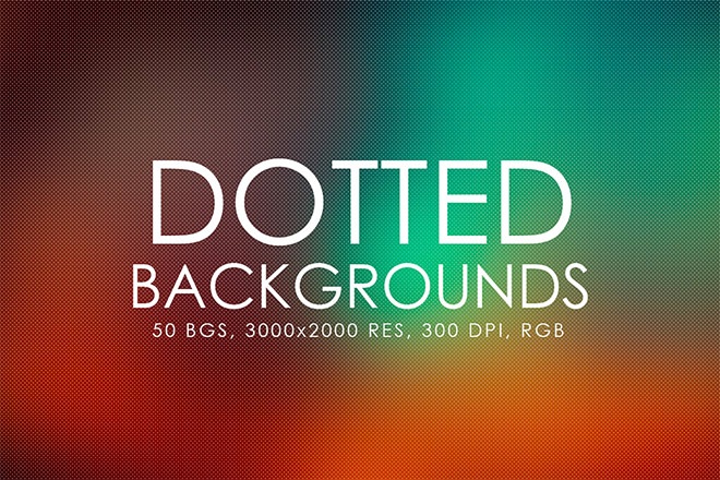 50 Dotted Blur Backgrounds