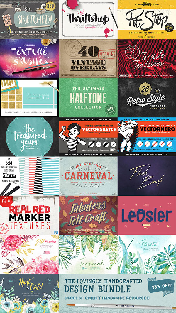 The Lovingly Handcrafted Design Bundle