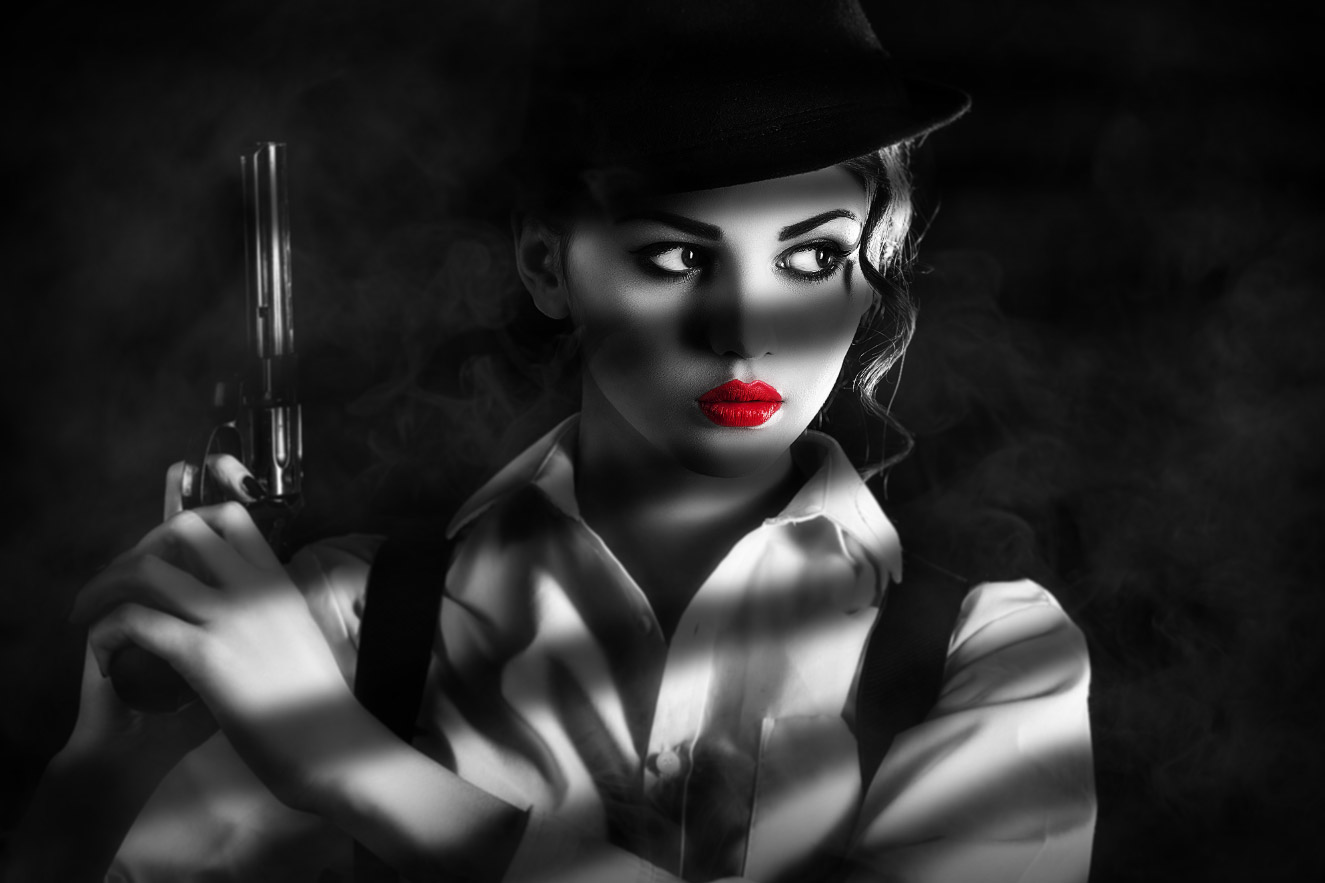 film noir photography lighting