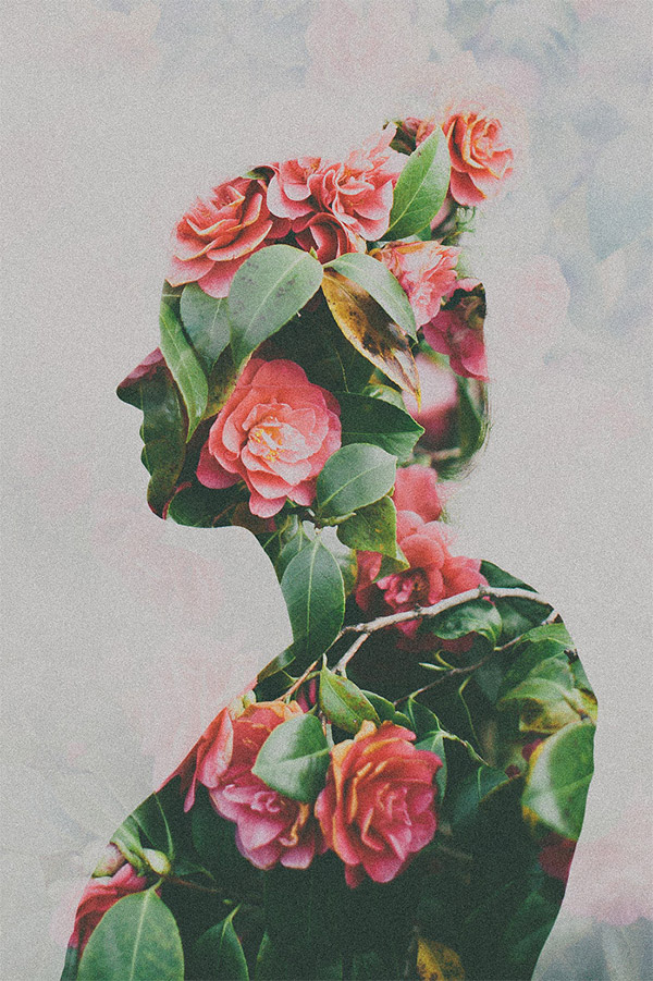 Double exposure by Sara K Byrne