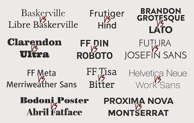 The Best Free Alternatives to the Most Popular Fonts