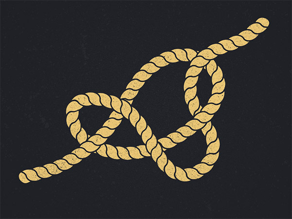 How To Create Ropes Knots With Illustrator Brushes