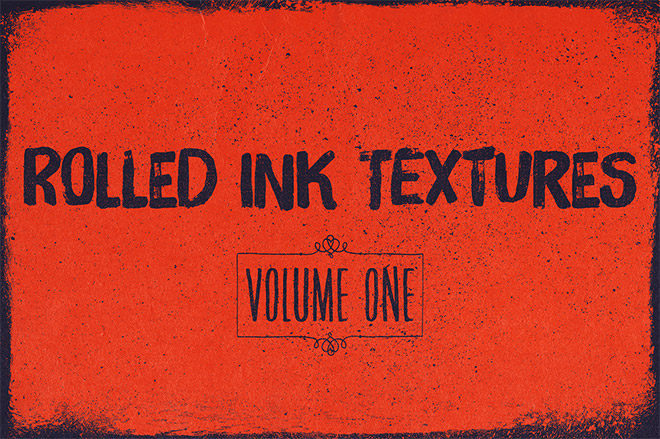 Rolled Ink Textures