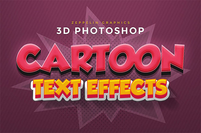 Cartoon Text Effects