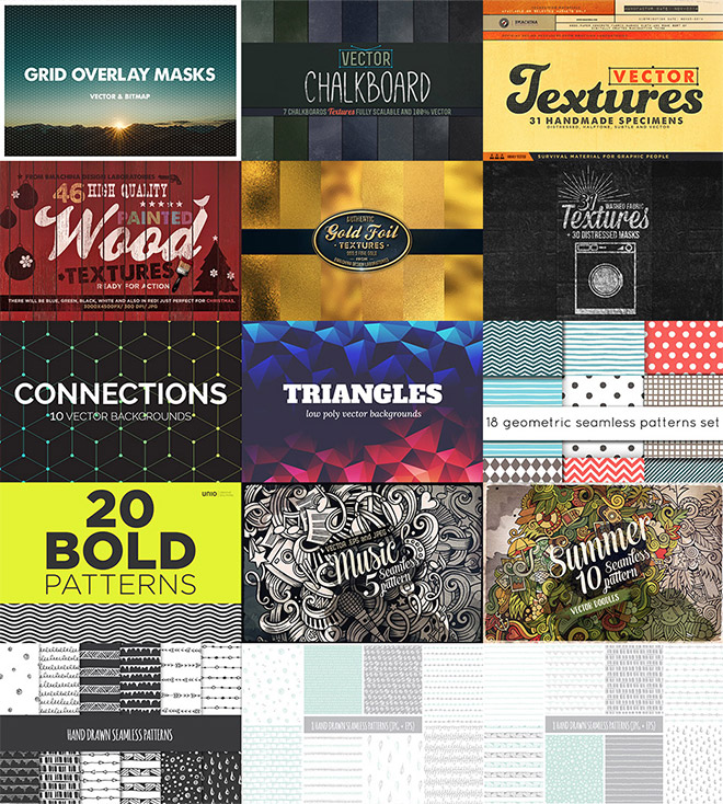 The Colossal Textures and Patterns Bundle