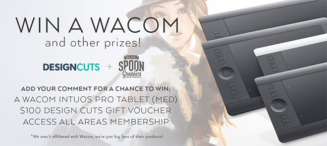 Win a Wacom Graphics Tablet