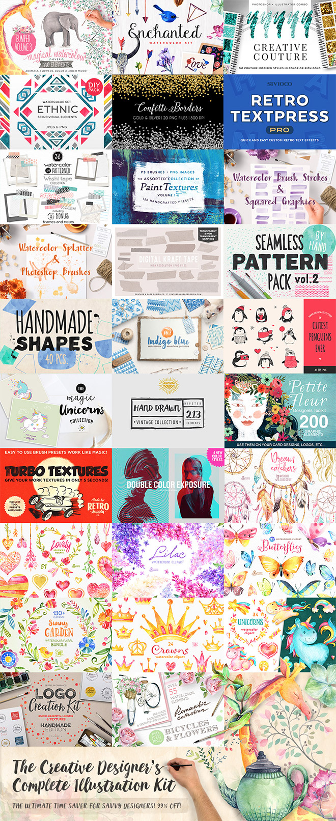 The Creative Designer's Complete Illustration Kit