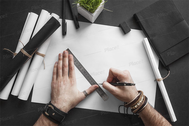 Sketch Free PSD Mockup - Free Mockup