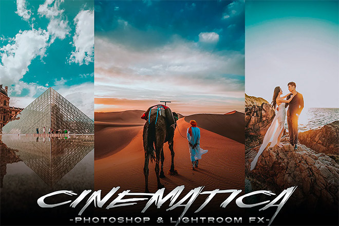 Cinematica PRO GRADING - Lightroom & Photoshop