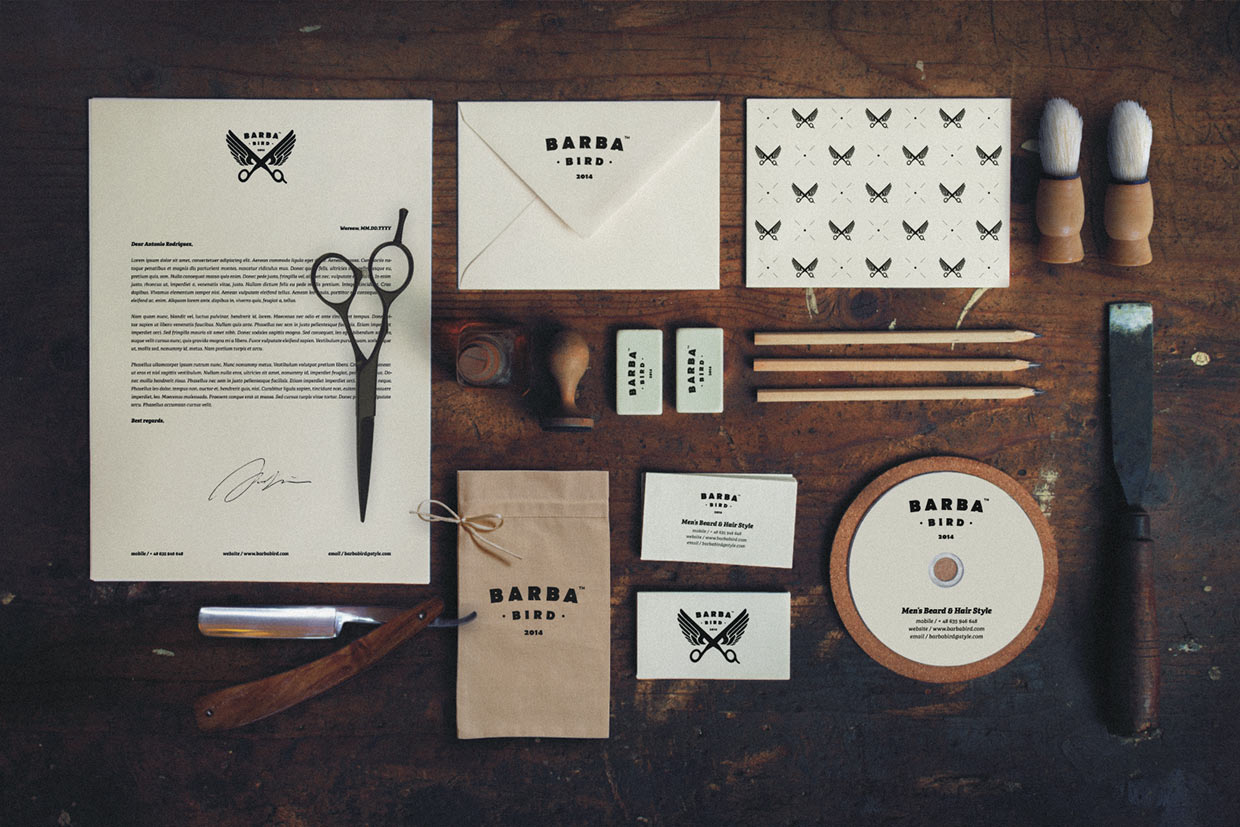 Download 55 Dapper Branding Design Projects For Barber Shops
