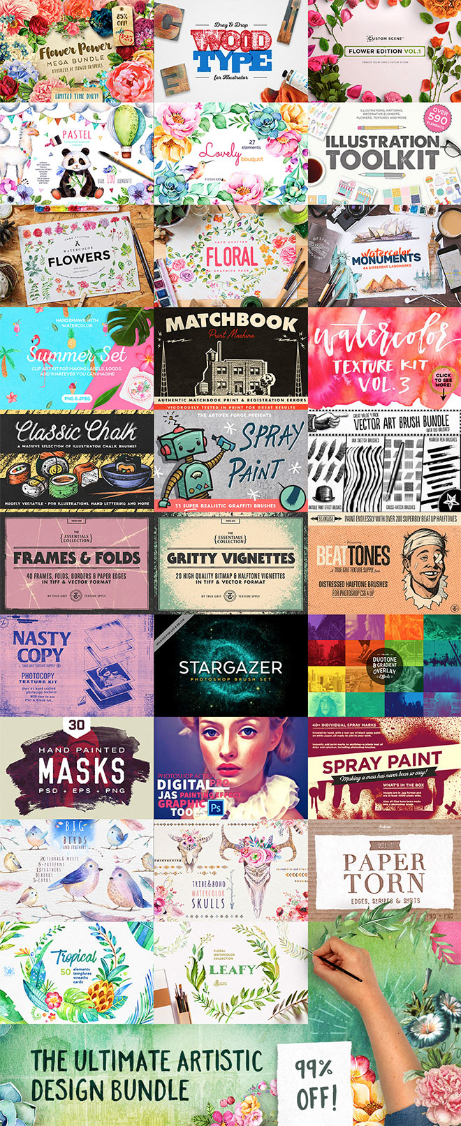 The Ultimate Artistic Design Bundle