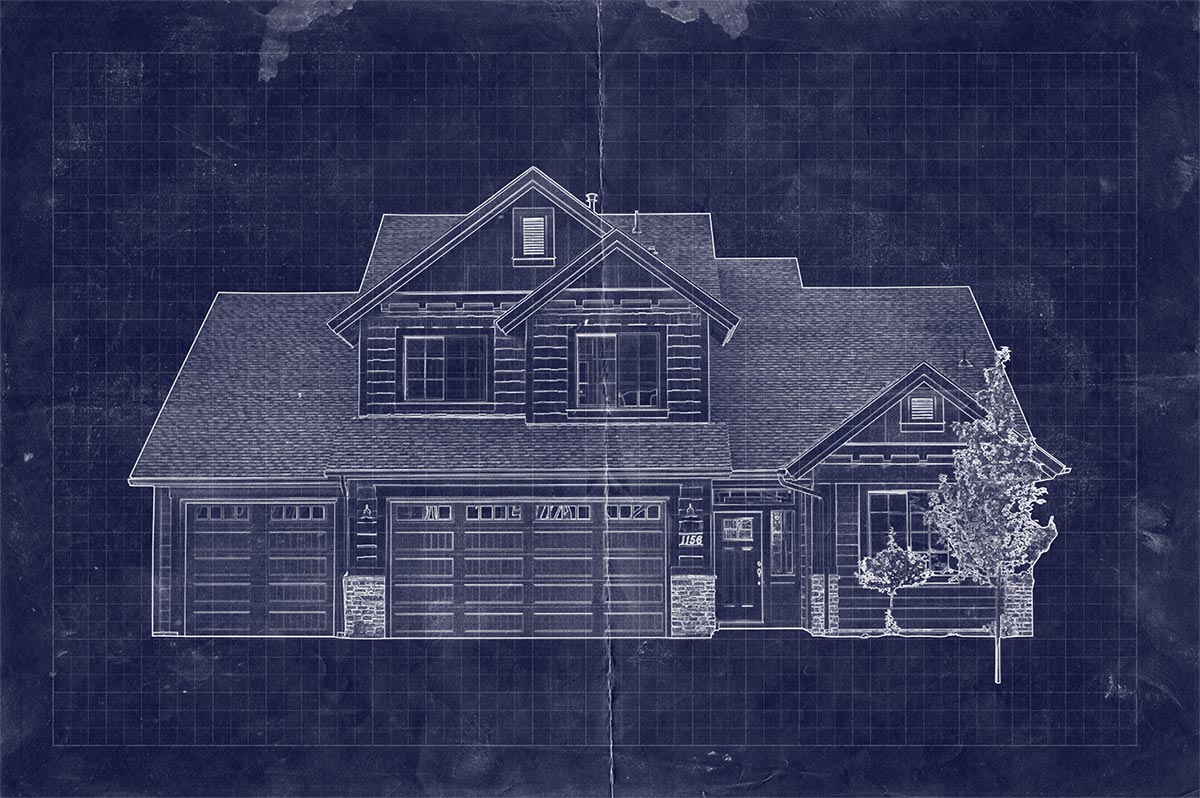 How To Create A Blueprint Effect In Adobe Photoshop