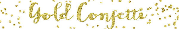 Gold Confetti Overlays & Backgrounds