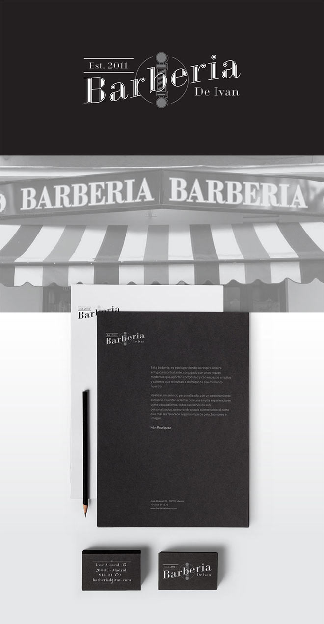 Barberia Branding by Miguel Gamba