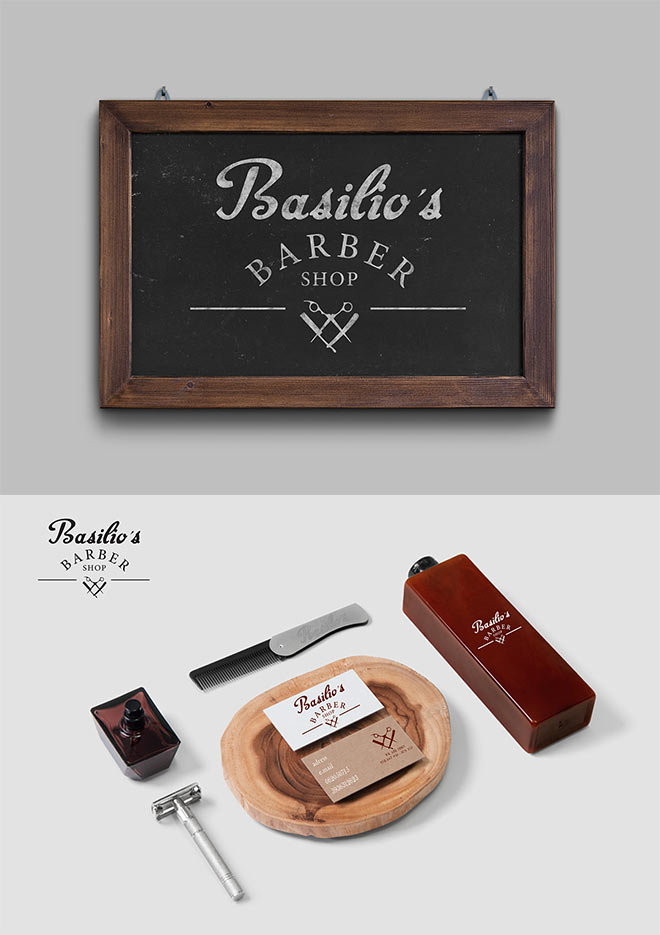 Basilio's Barber Shop by Annalisa Scarcella