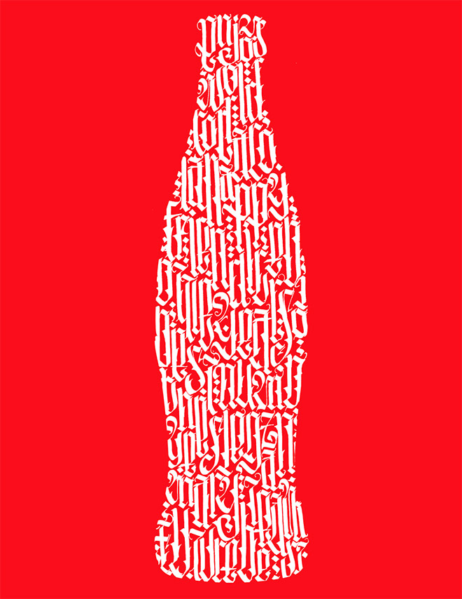100 Years of the Coca-Cola Contour Bottle by Luis Garcia