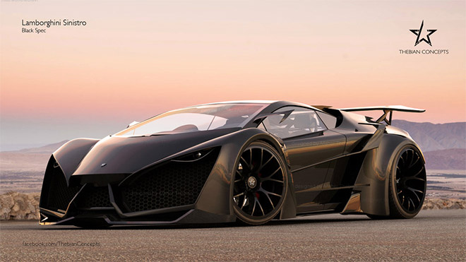 Lamborghini Sinistro Black Spec by mcmercslr