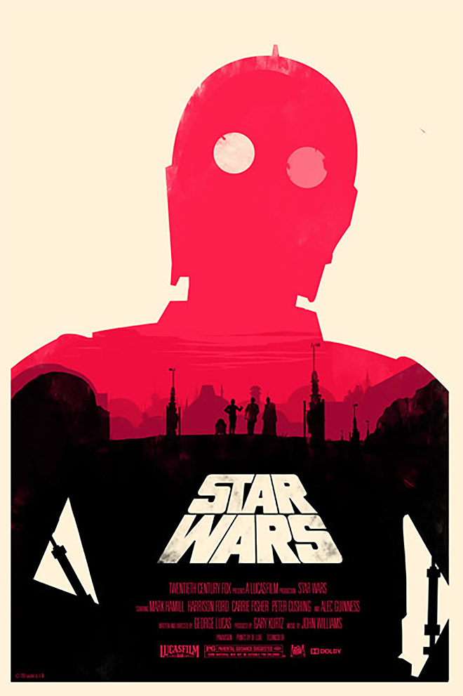 Star Wars Trilogy by Olly Moss