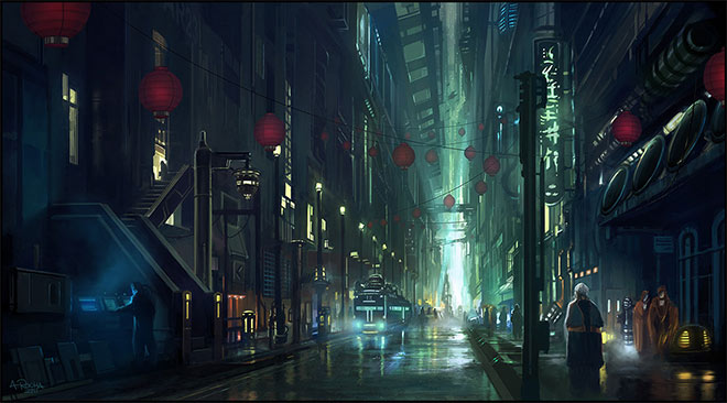 Endless Streets by Andreas Rocha