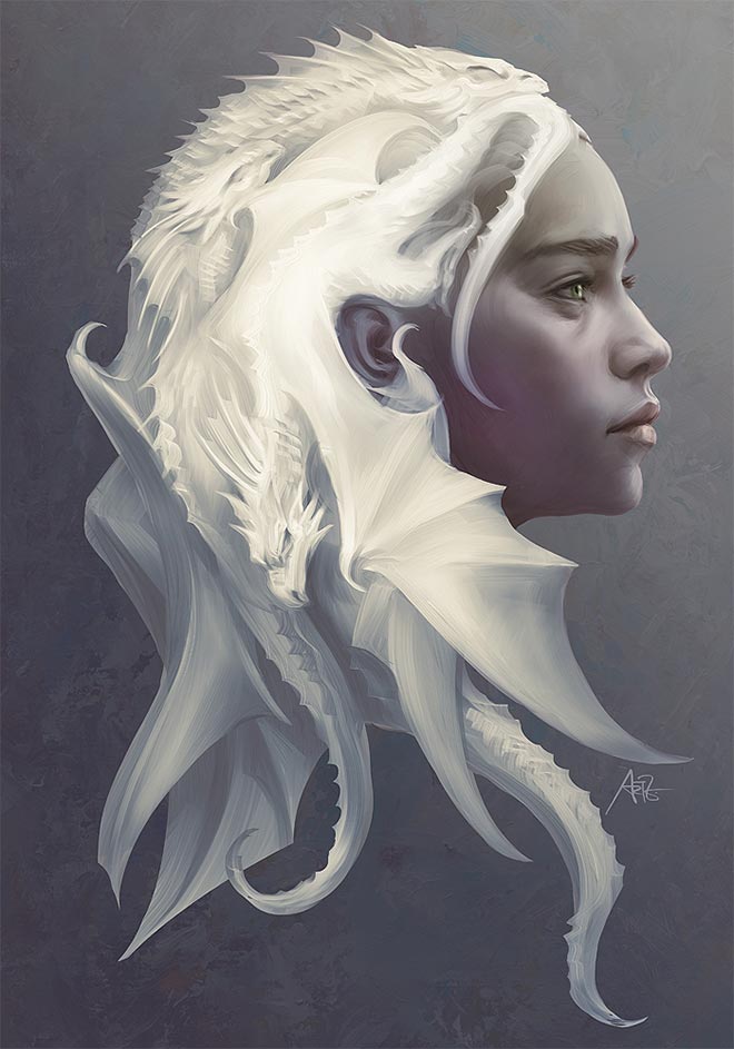Mother of Dragons by Artgerm