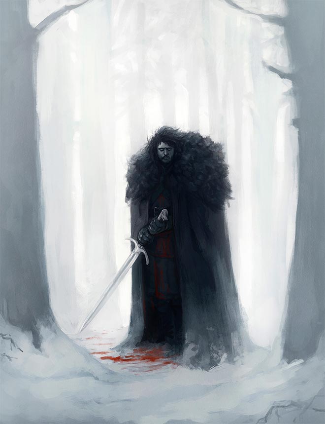 Jon Snow by Diego Sanches