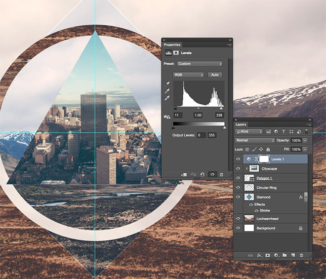 How To Create an Abstract Polyscape in Adobe Photoshop